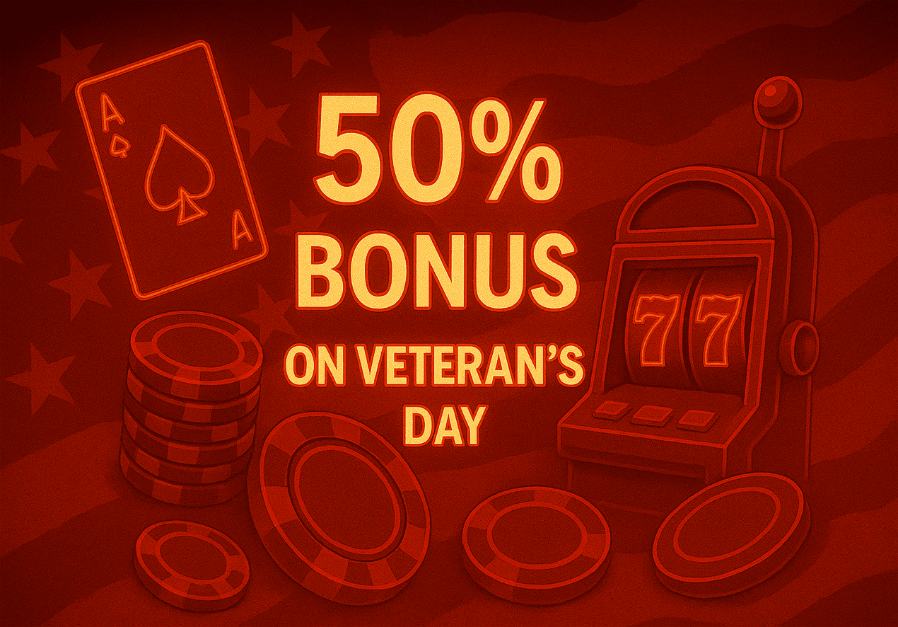 Honor Veterans with a Special 50% Bonus at BitSpinVault!