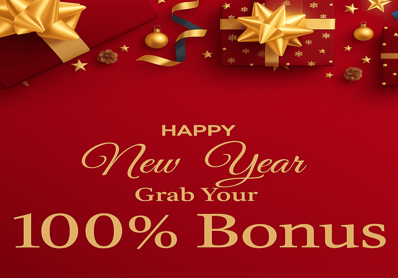 Celebrate New Year’s Day with a 100% Bonus at BitSpinVault!